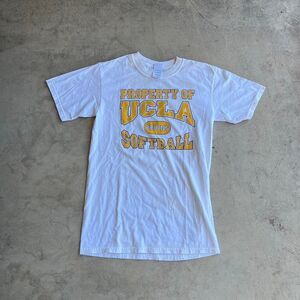 Vintage 90s Ucla Bruins y2k Softball tee LOS ANGELES mens size S